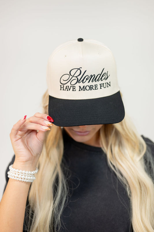BLONDES HAVE MORE FUN HAT*