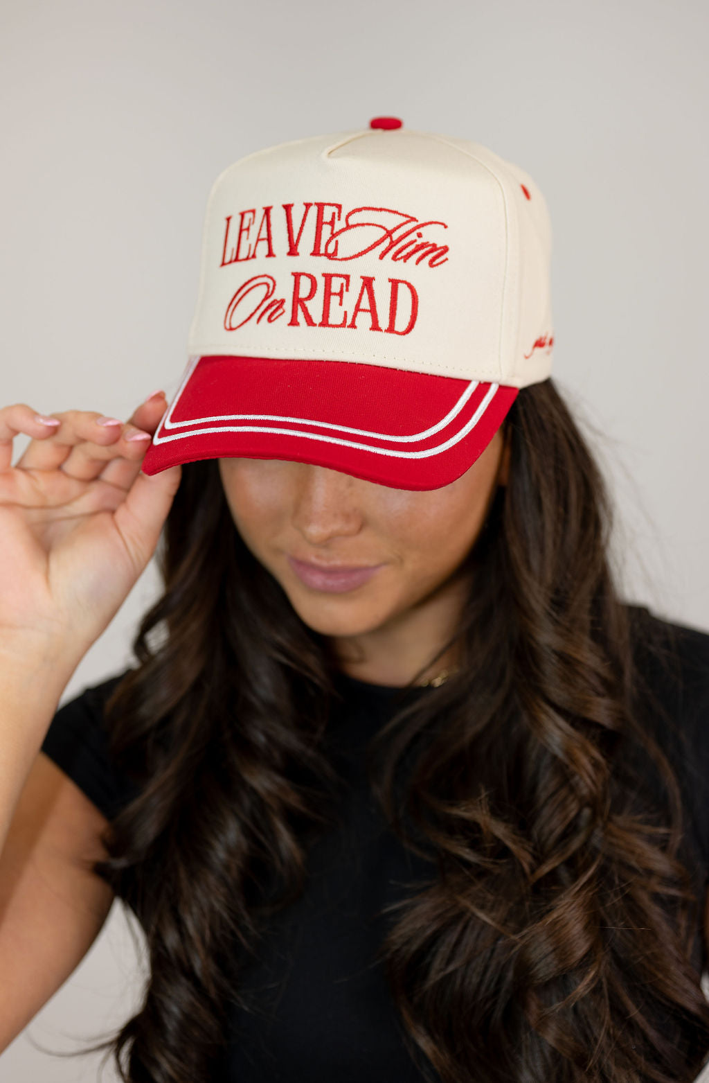 LEAVE HIM ON READ HAT*