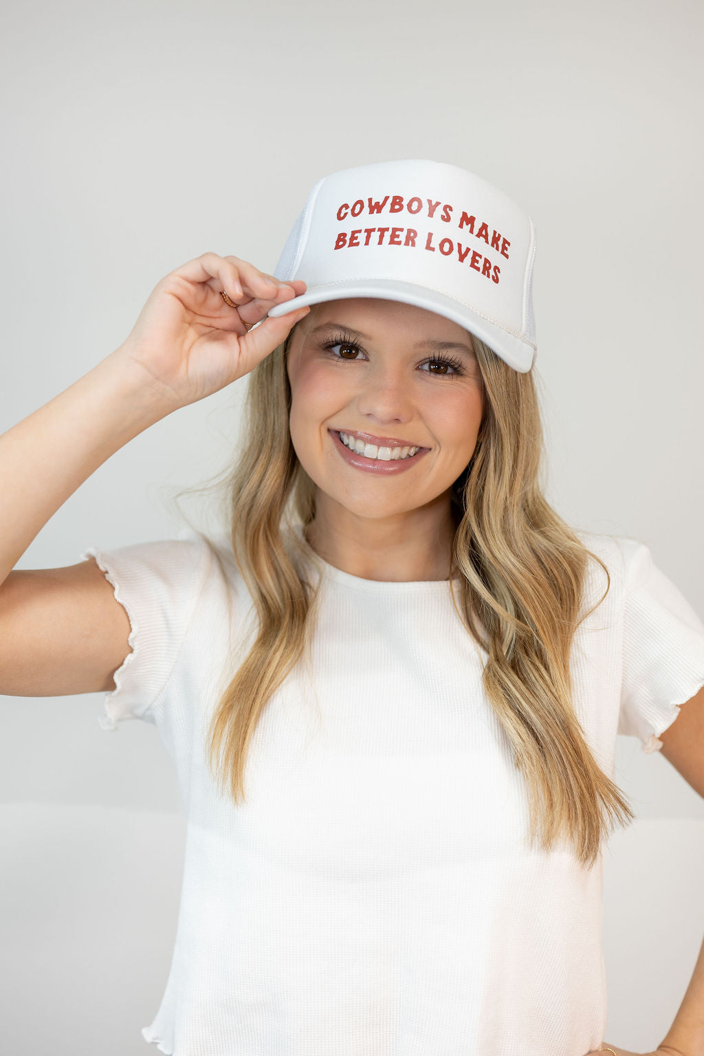 COWBOYS MAKE BETTER LOVERS HAT*
