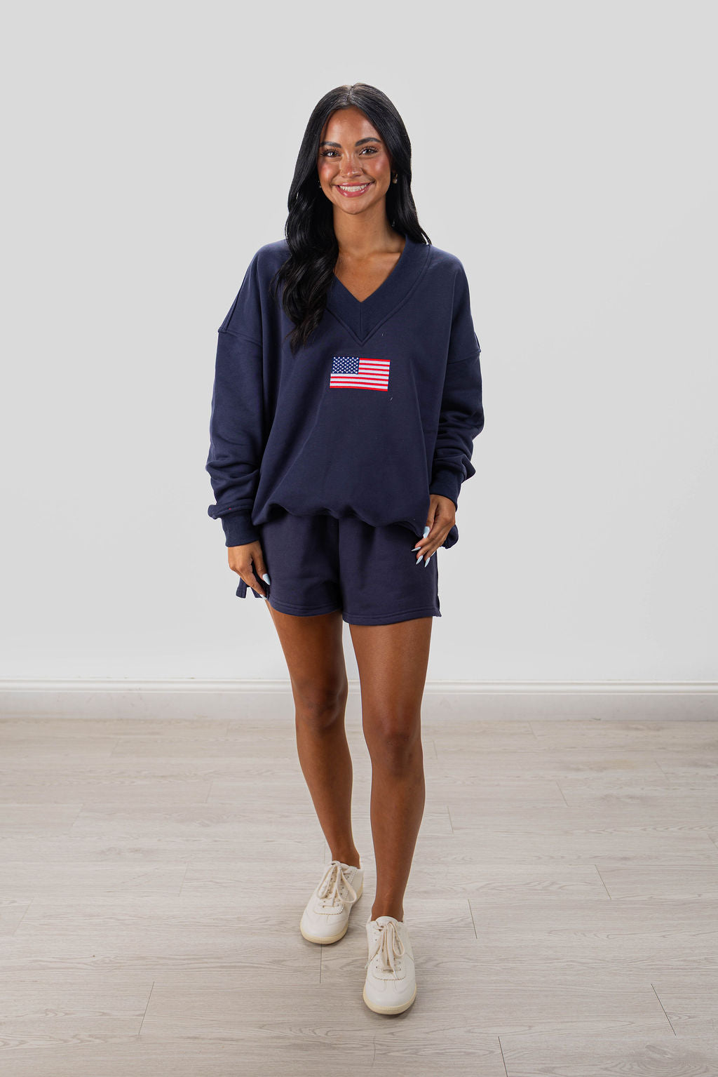 EMBROIDERED SWEAT SHORTS