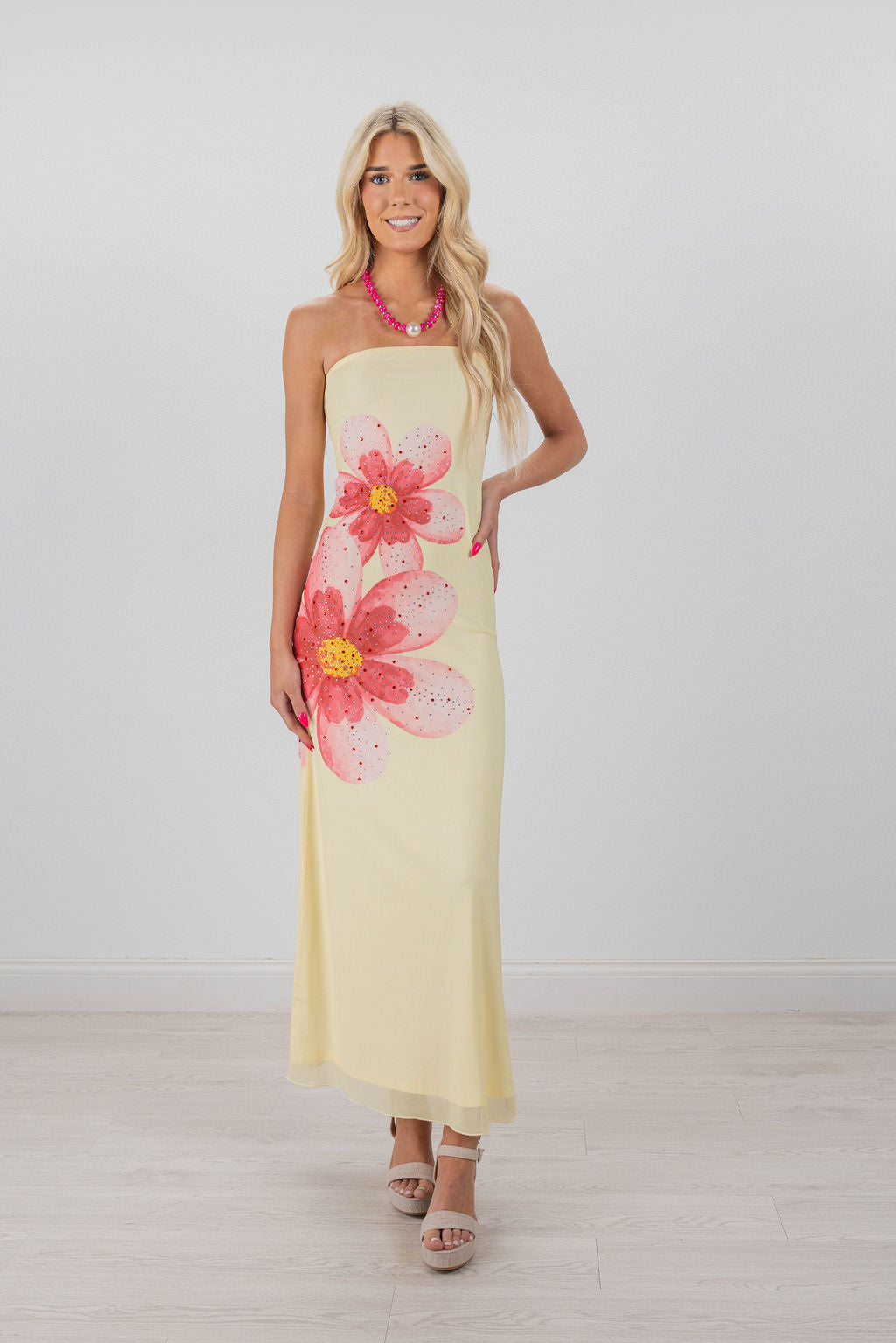 MARIGOLD DRESS BUTTER YELLOW / SMALL