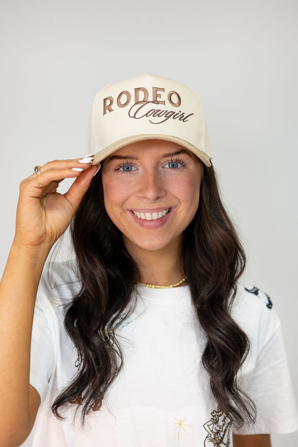 RODEO COWGIRL TRUCKER HAT