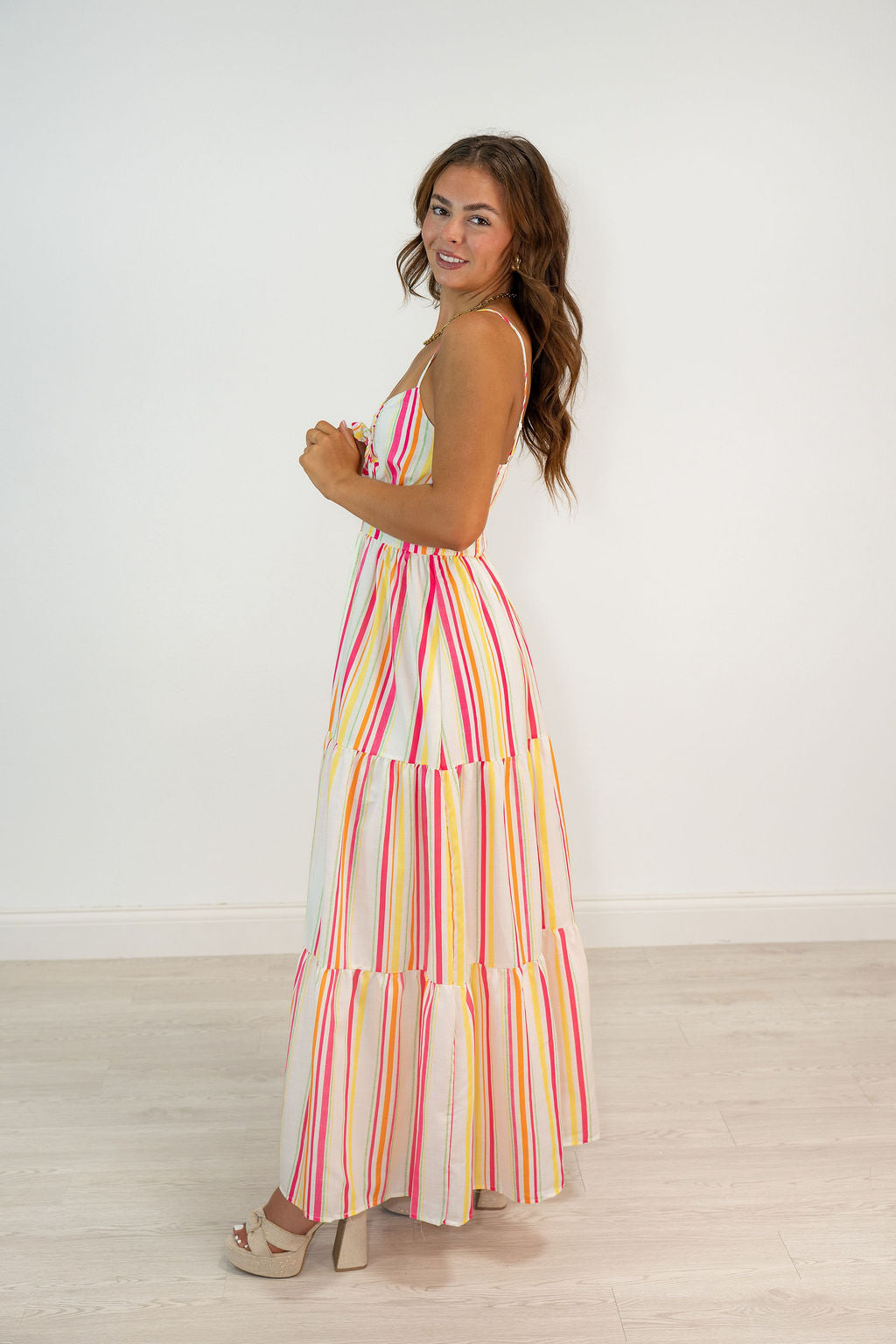 ISLAND STRIPE DRESS*