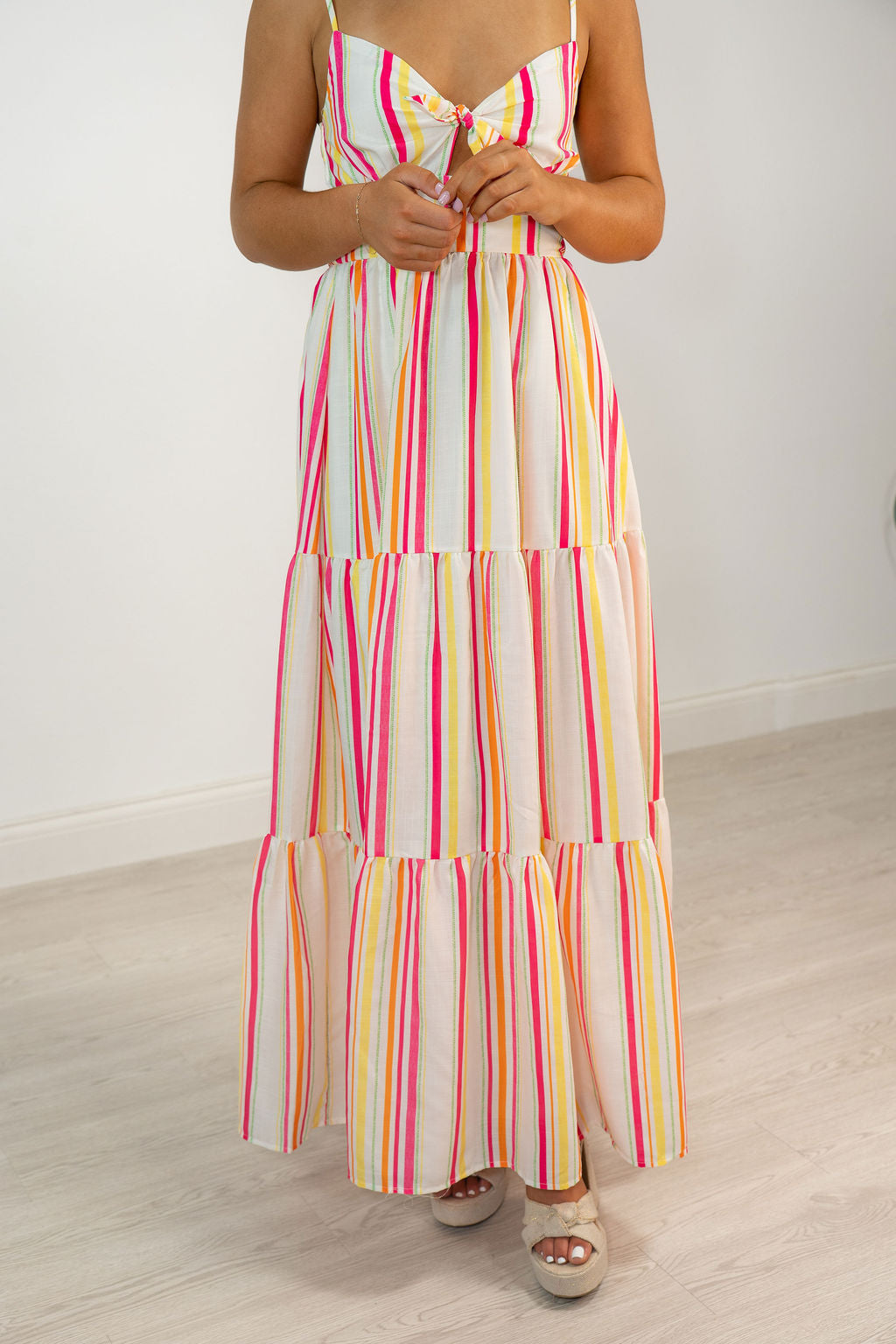 ISLAND STRIPE DRESS*