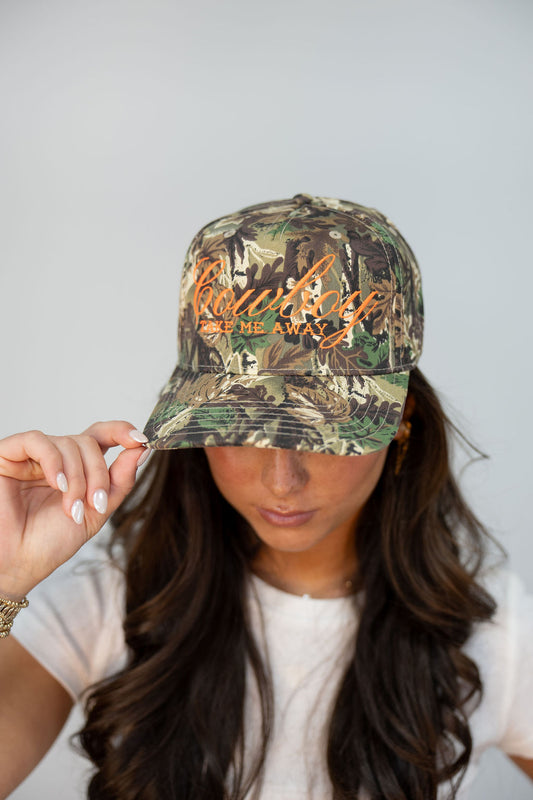 COWBOY TAKE ME AWAY HAT*