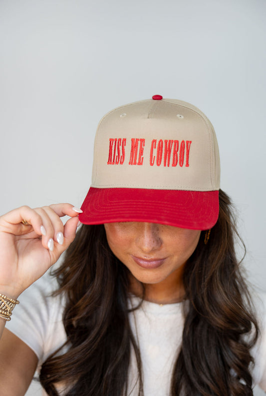 KISS ME COWBOY HAT*