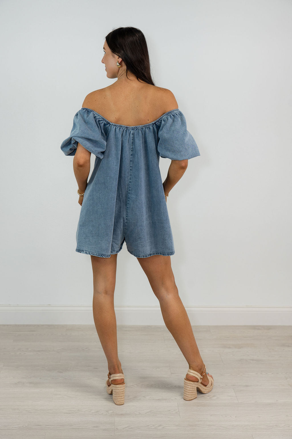 BLUE SKIES ROMPER*