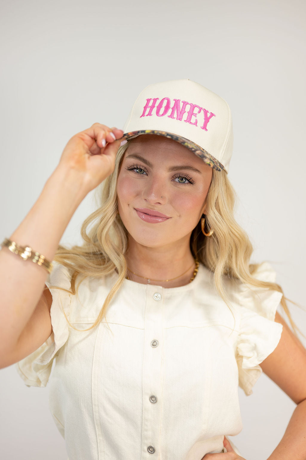 HONEY CAMO HAT*