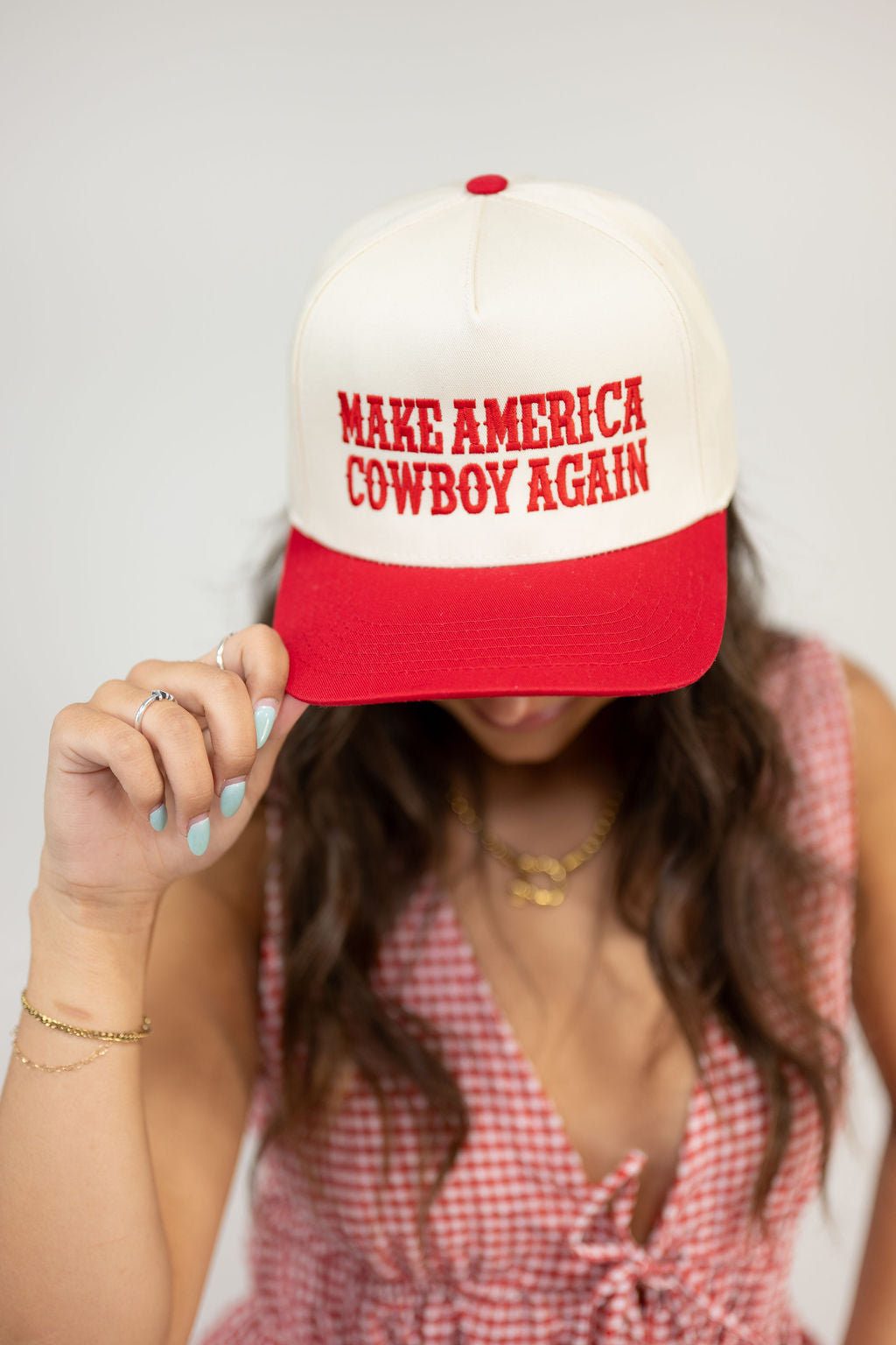 MAKE AMERICA COWBOY AGAIN HAT*