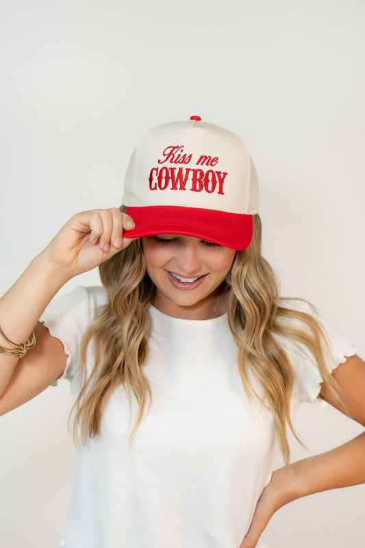 KISS ME COWBOY HAT*