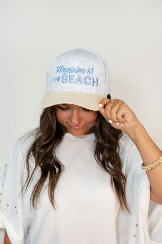 HAPPIER AT THE BEACH HAT*