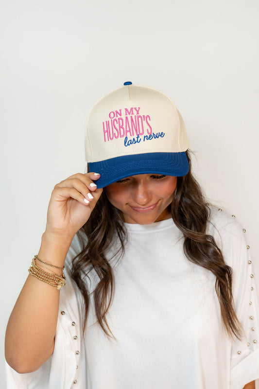 ON MY HUSBAND'S LAST NERVE HAT*