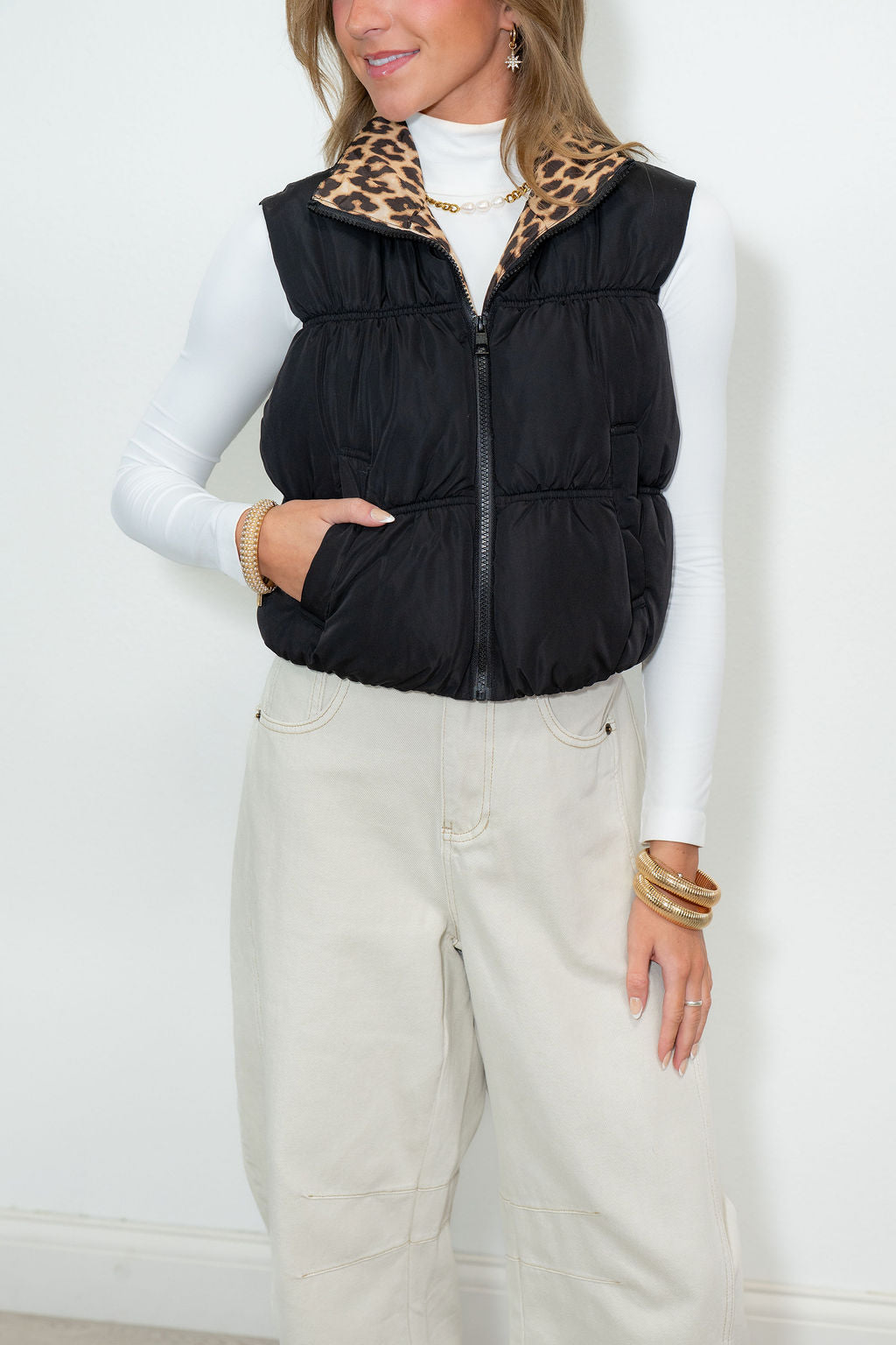 AUTUMN REVERSIBLE VEST*