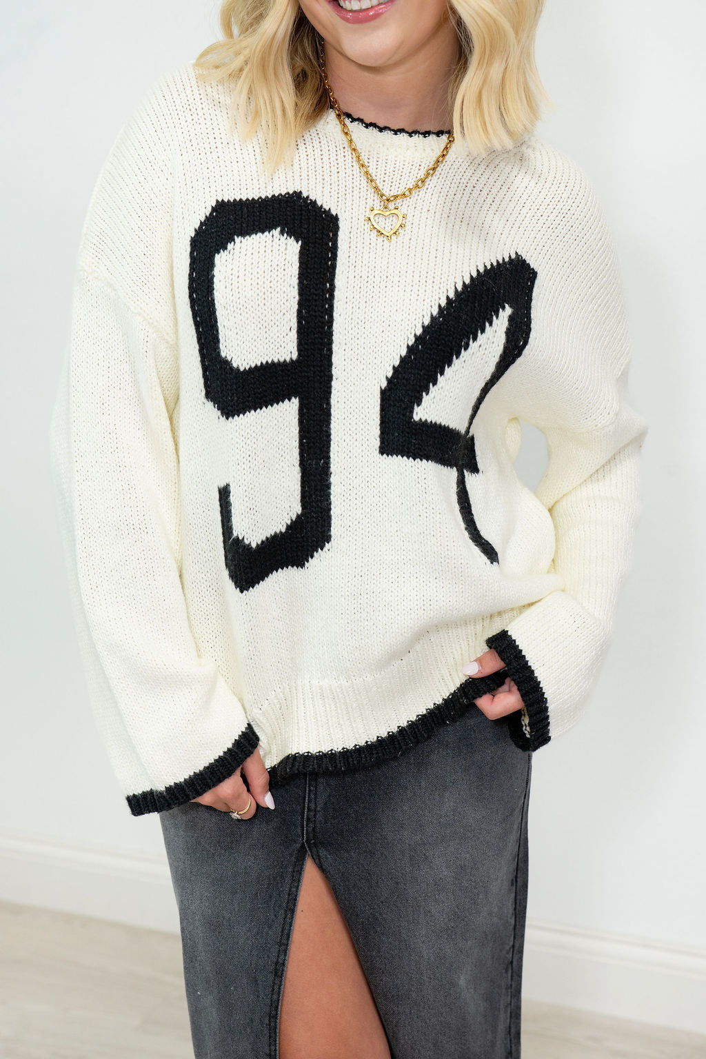 LUCKY NUMBER TOP*