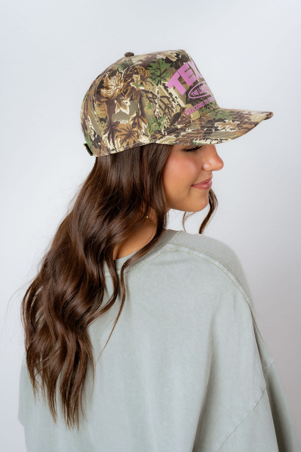TX CAMO TRUCKER HAT