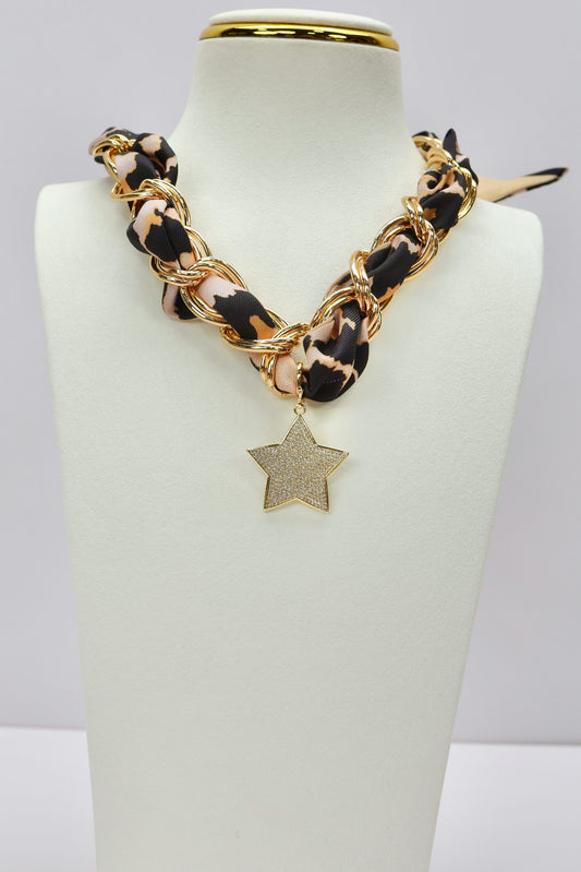 KAMRY SCARF NECKLACE