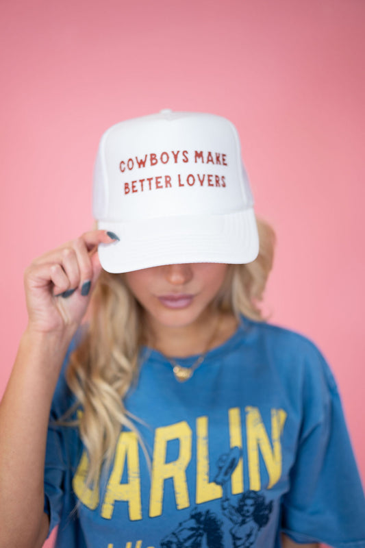 ELA COWBOYS MAKE BETTER LOVERS HAT*