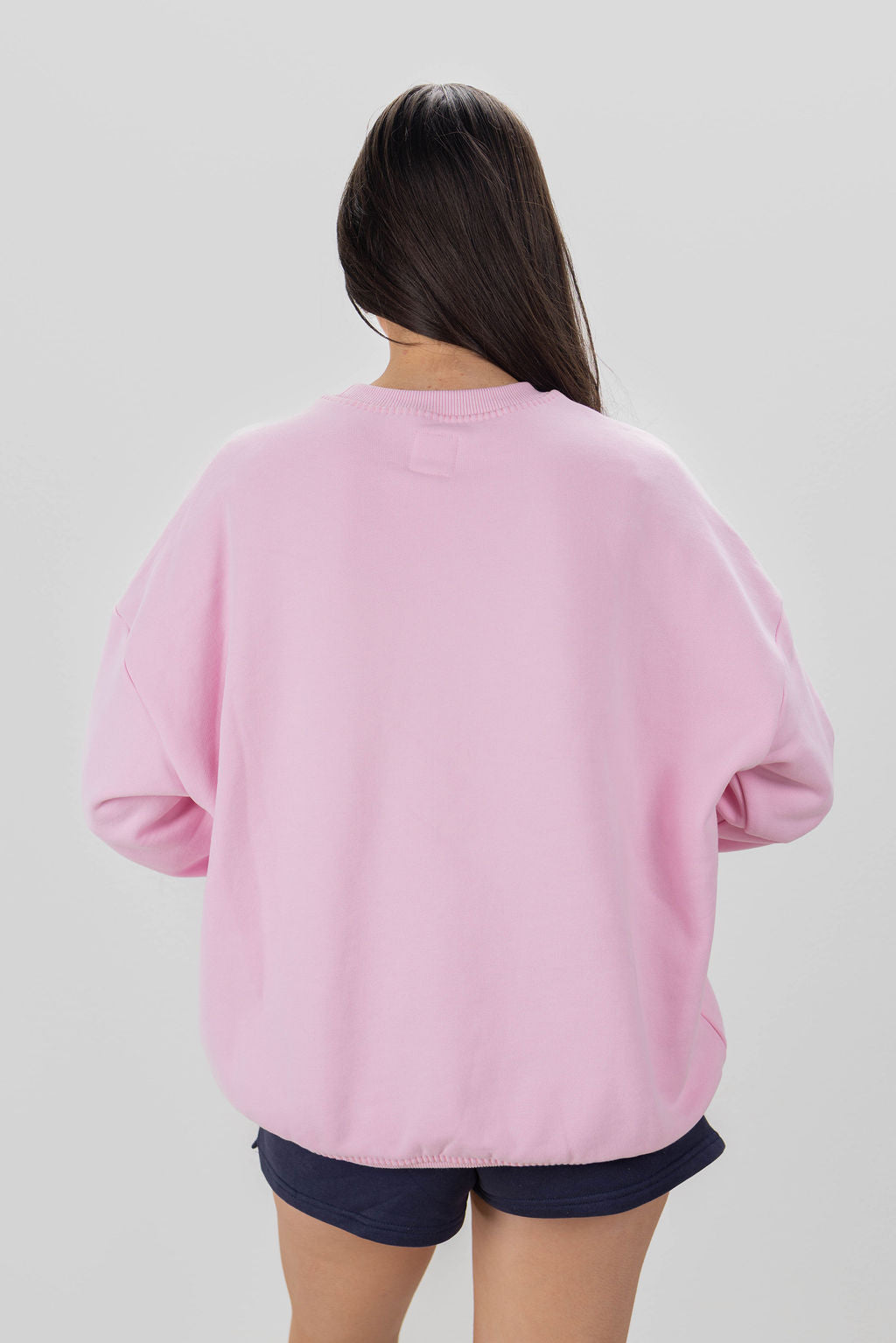 STITCHED LOGO SWEATSHIRT
