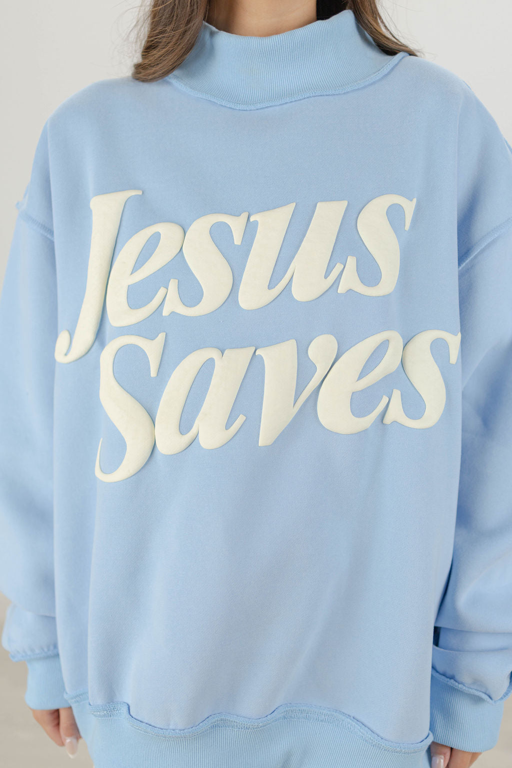 JESUS SAVES MOCKNECK