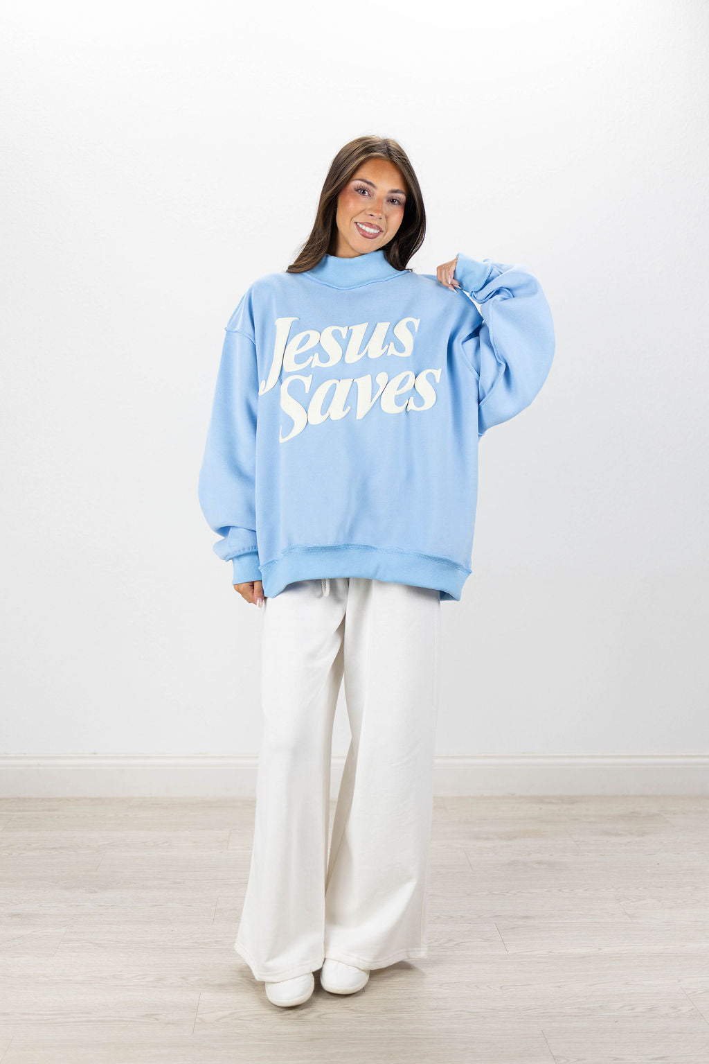 JESUS SAVES MOCKNECK