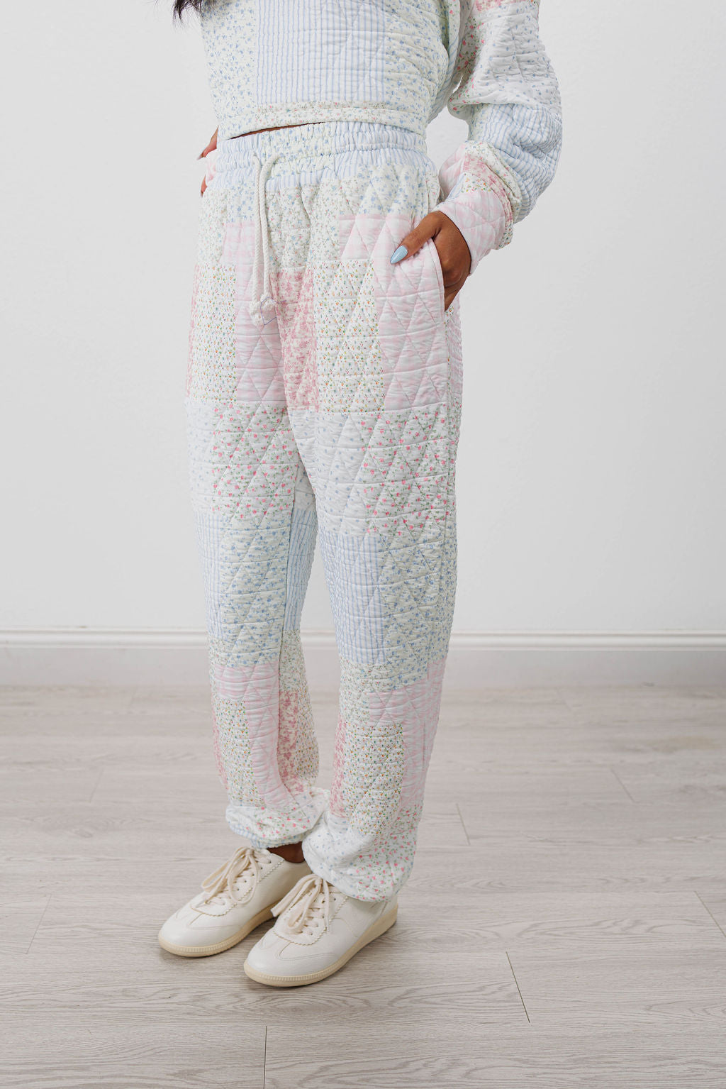QUILTED JOGGERS