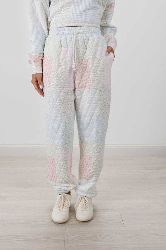 QUILTED JOGGERS