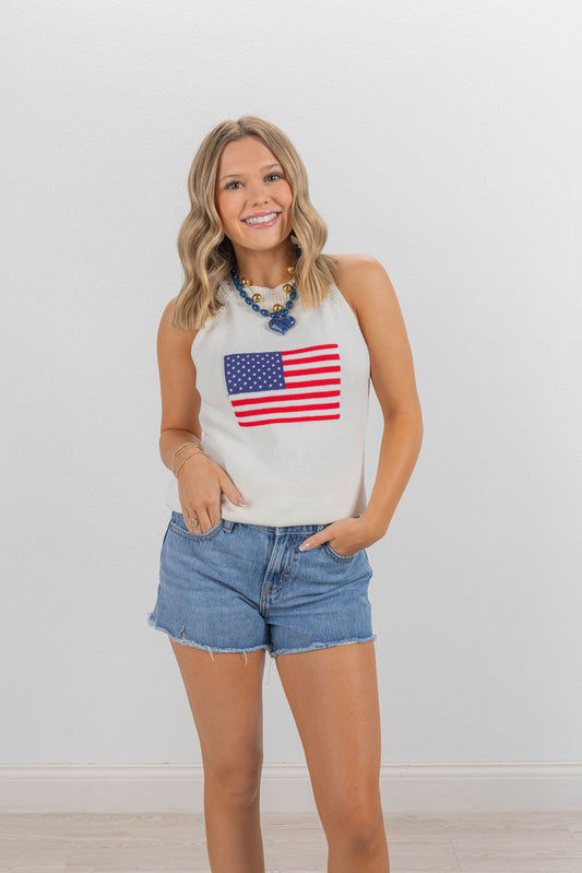 STARS & STRIPES TOP
