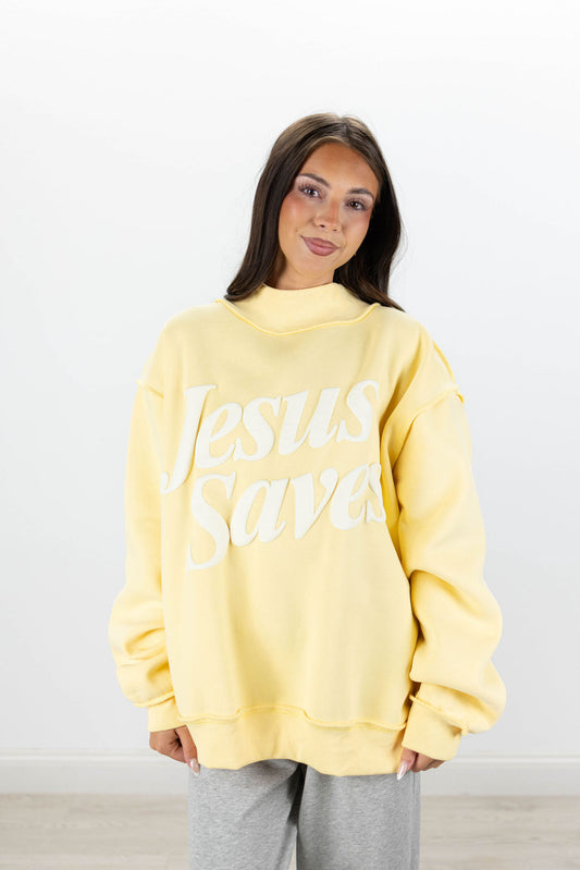 JESUS SAVES MOCKNECK
