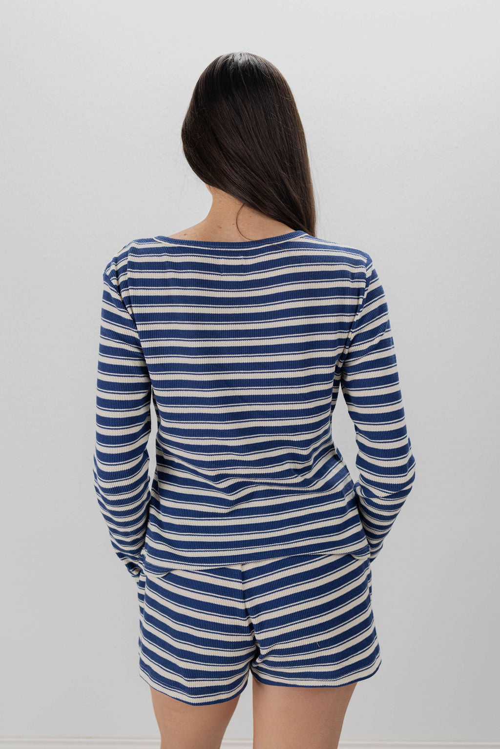 STRIPED KNIT TOP