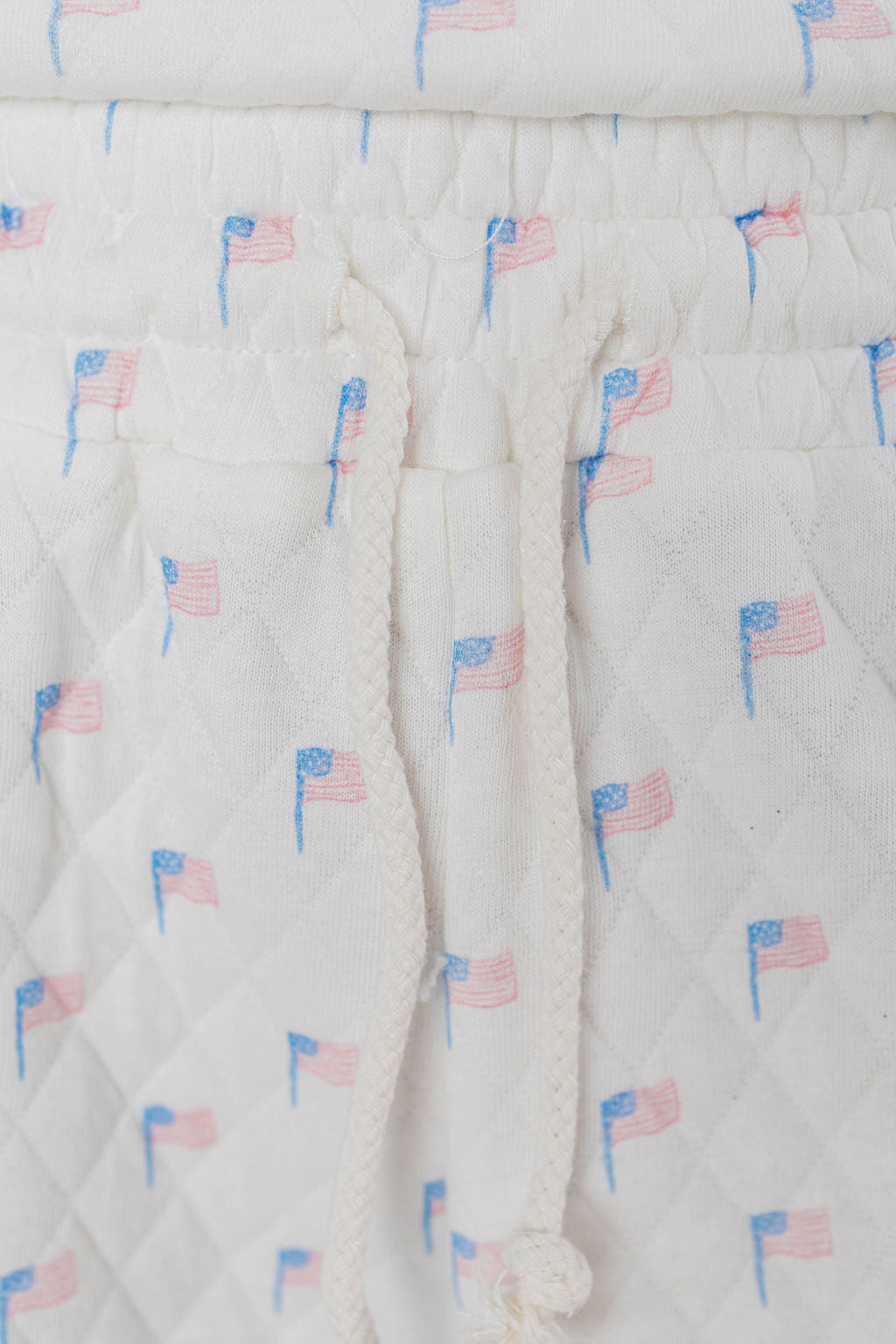 U.S. FLAG QUILTED SHORTS