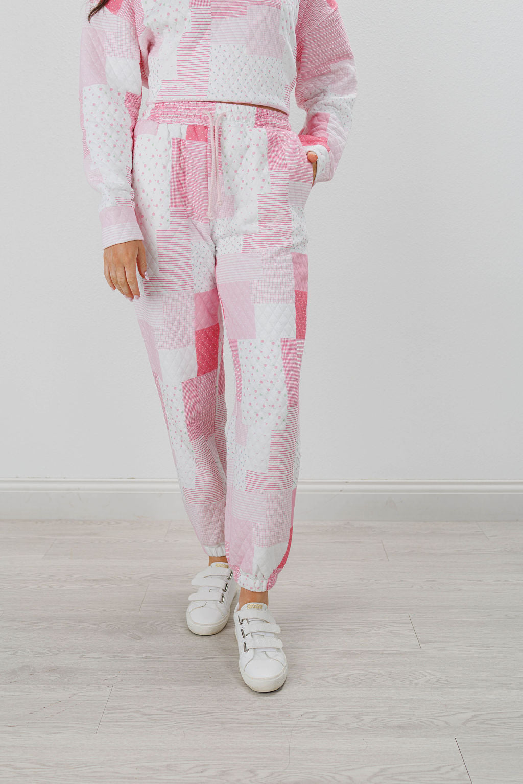 QUILTED JOGGERS