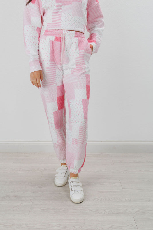 QUILTED JOGGERS
