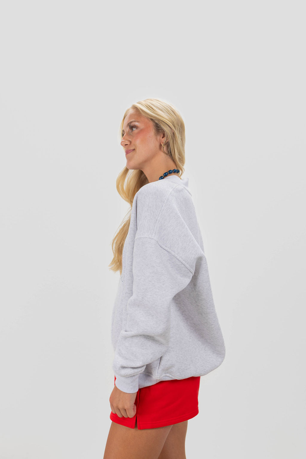 U.S. FLAG V-NECK SWEATSHIRT