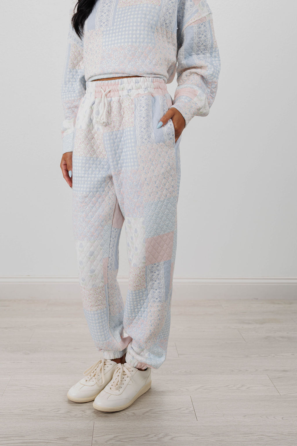 QUILTED JOGGERS