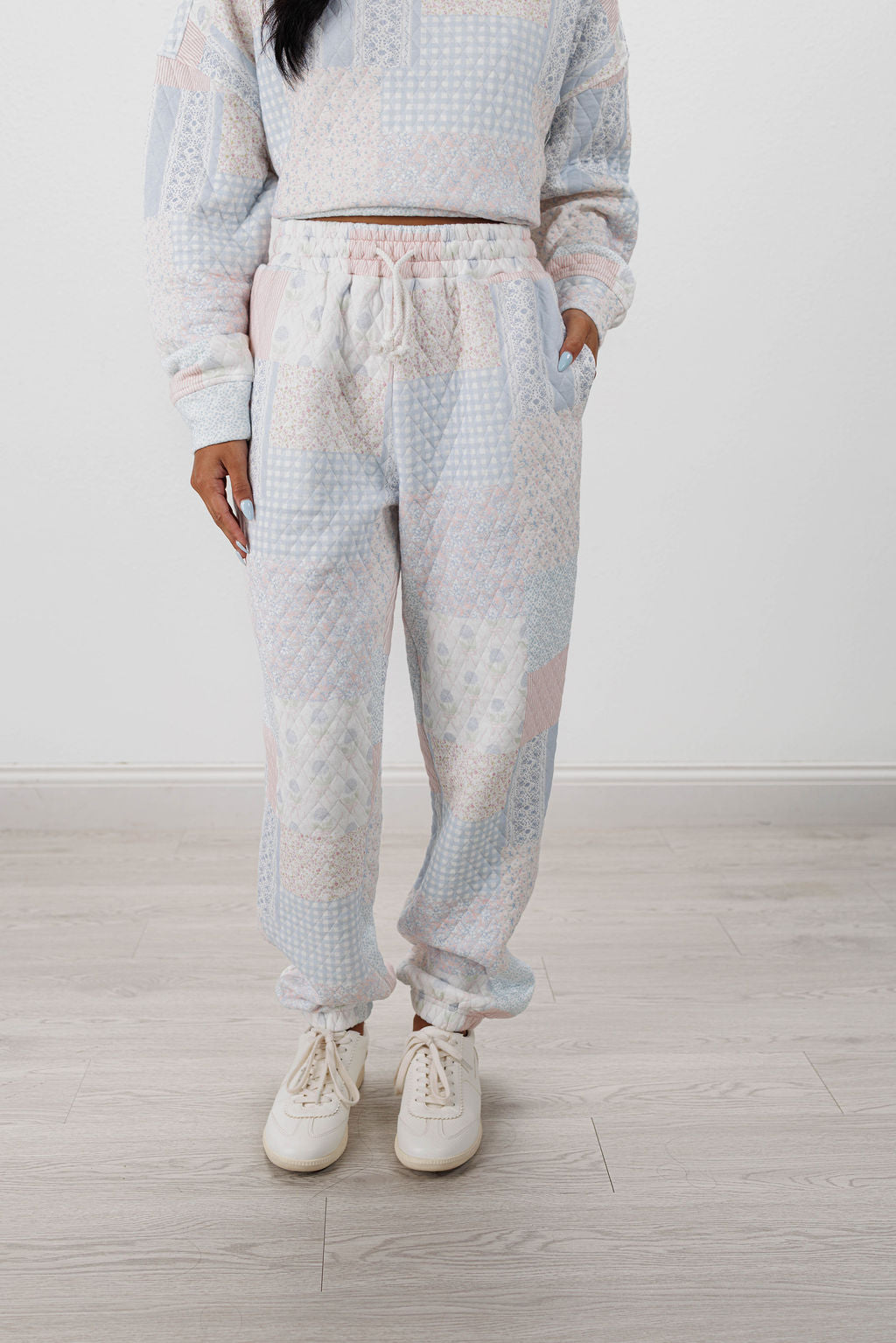 QUILTED JOGGERS