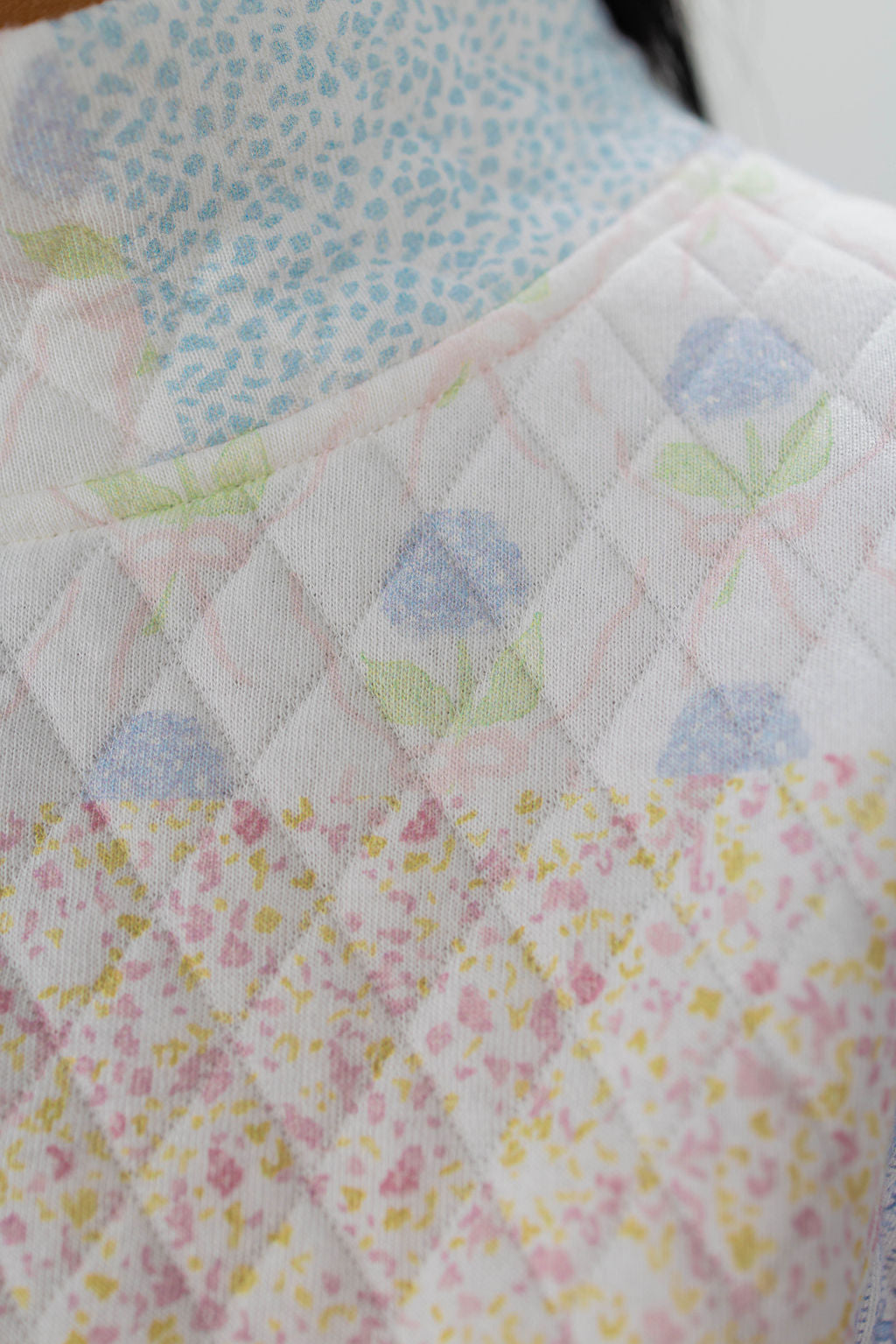 QUILTED MOCKNECK