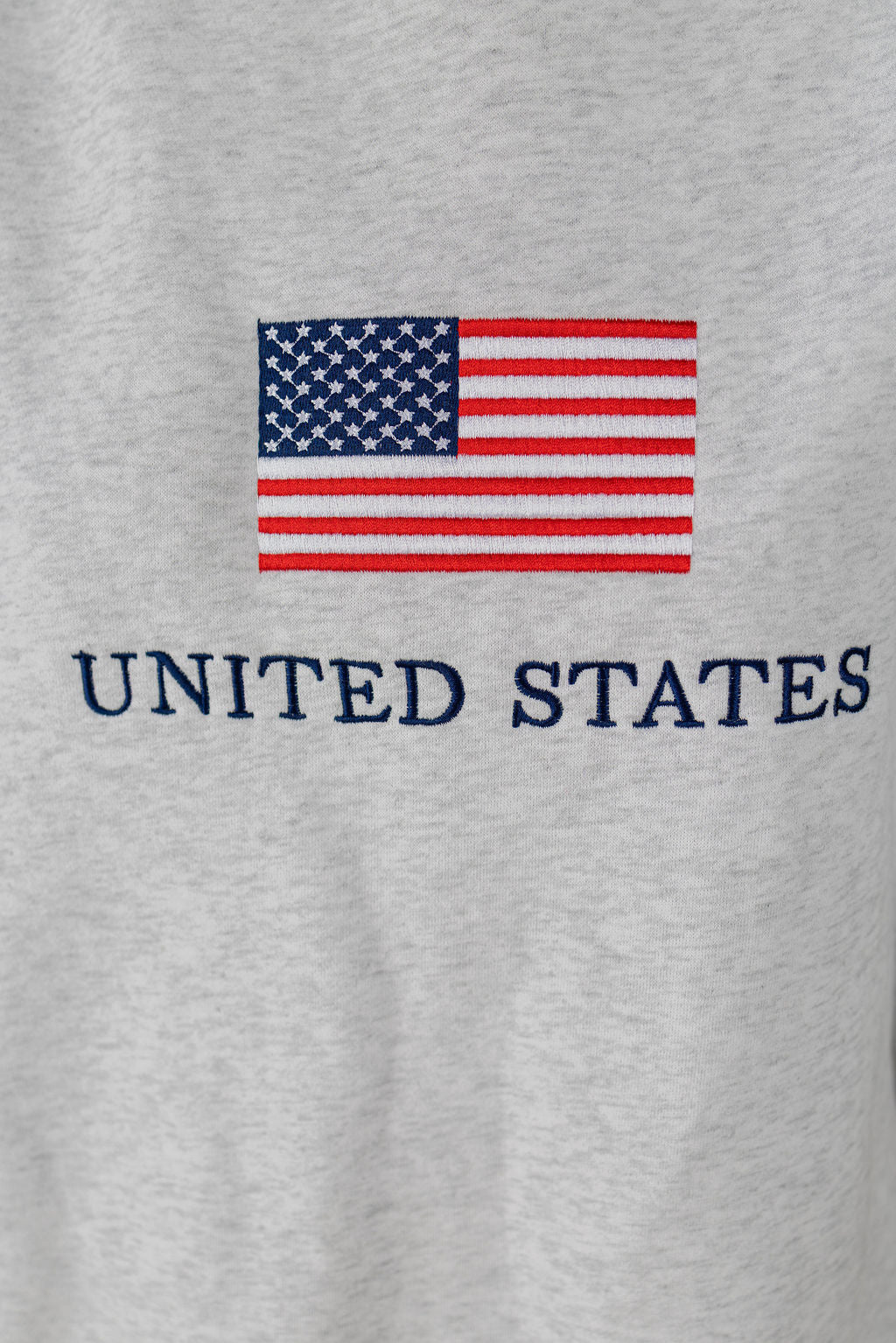 U.S. FLAG SHORT SLEEVE MOCKNECK