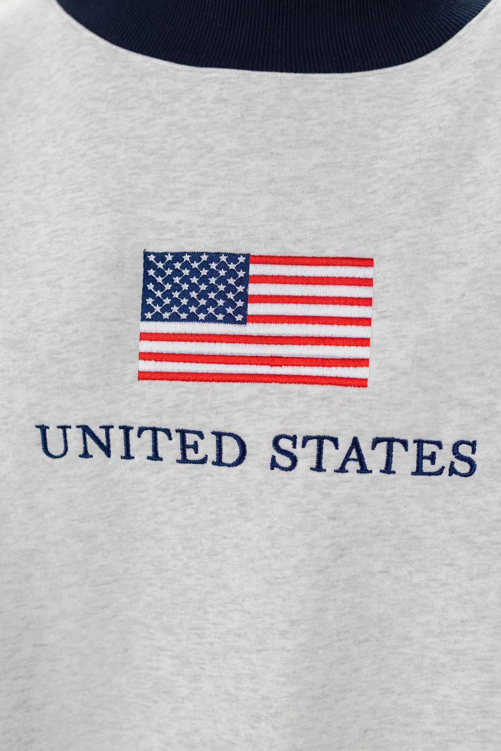 UNITED STATES FLAG MOCKNECK