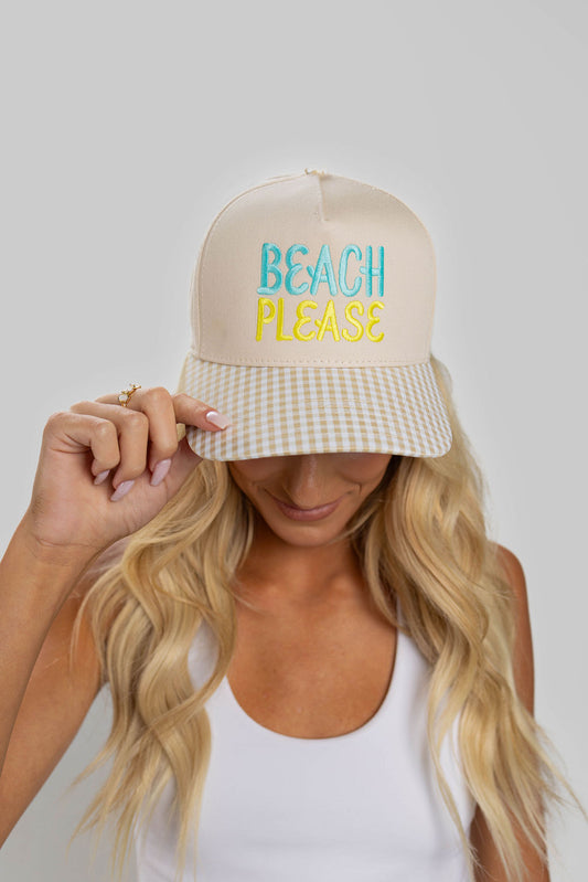 BEACH PLEASE HAT