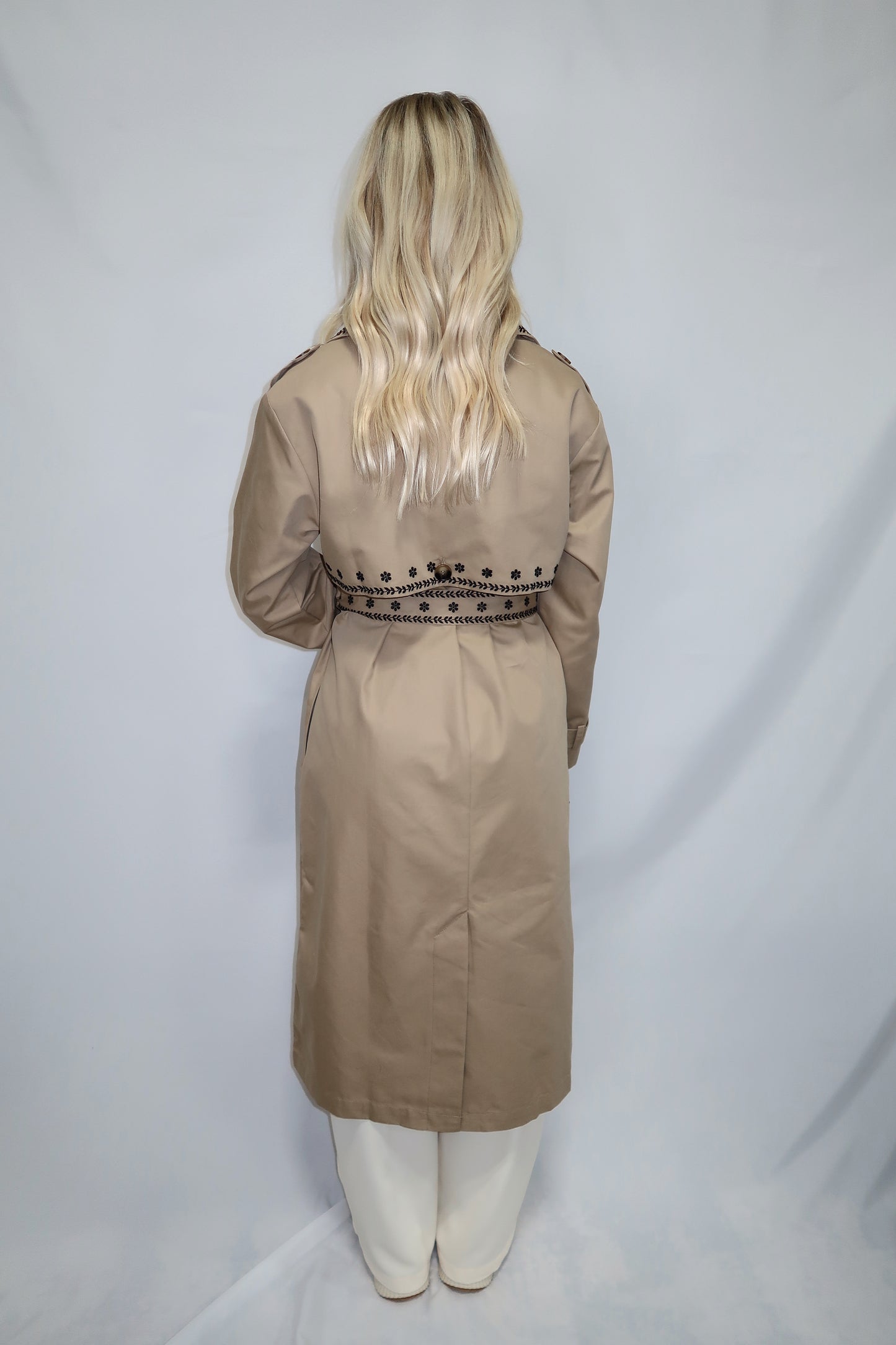 MB MJK671A TRENCH COAT*