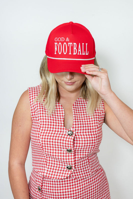 GOD & FOOTBALL HAT*