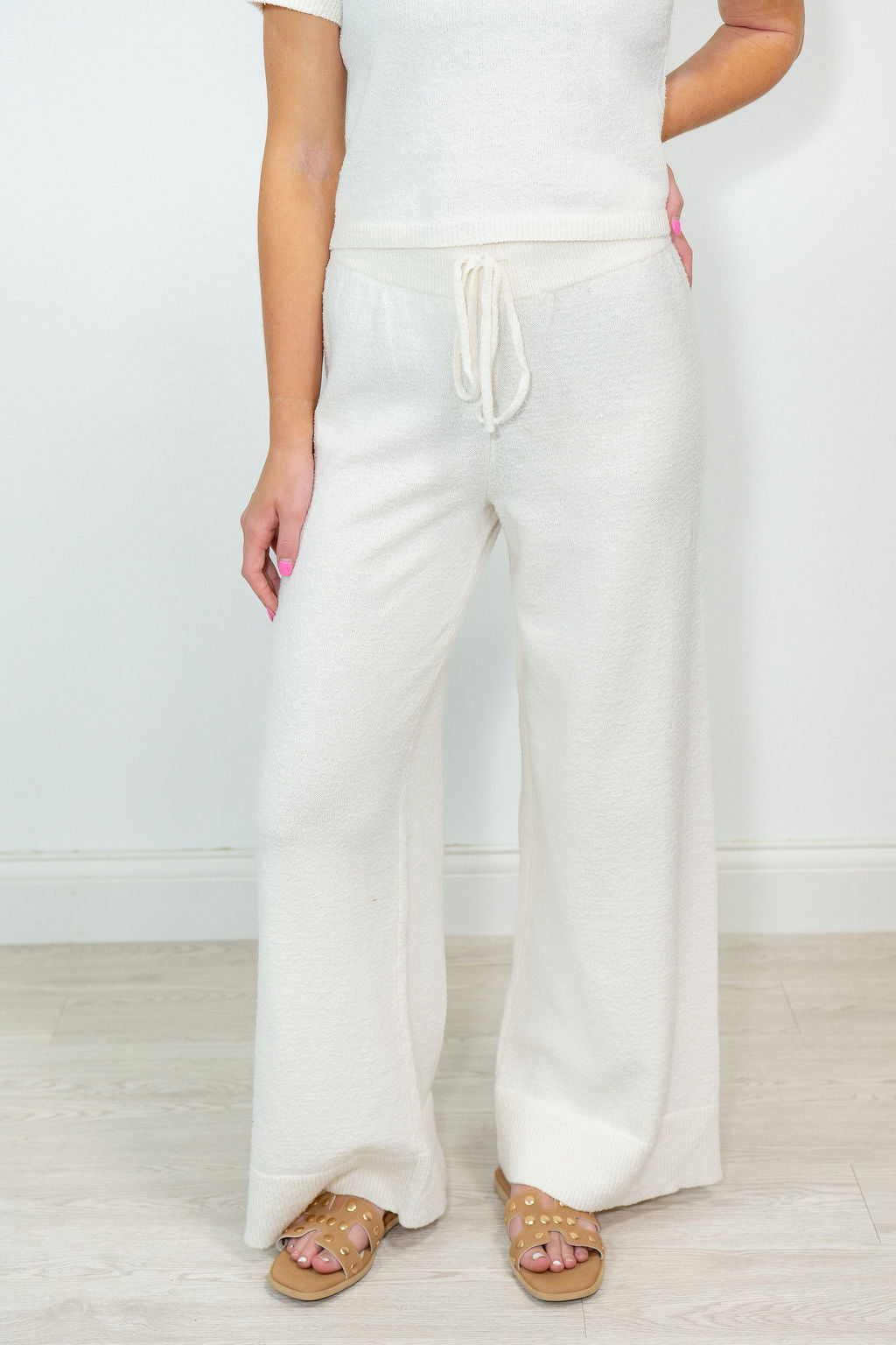 PEACHES & CREAM SET PANTS*