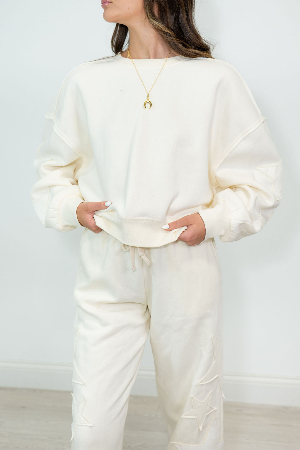 LINDSEY SET SWEATSHIRT*