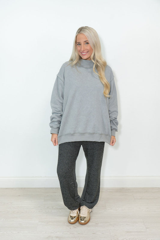 COZY SUNDAY MOCKNECK*