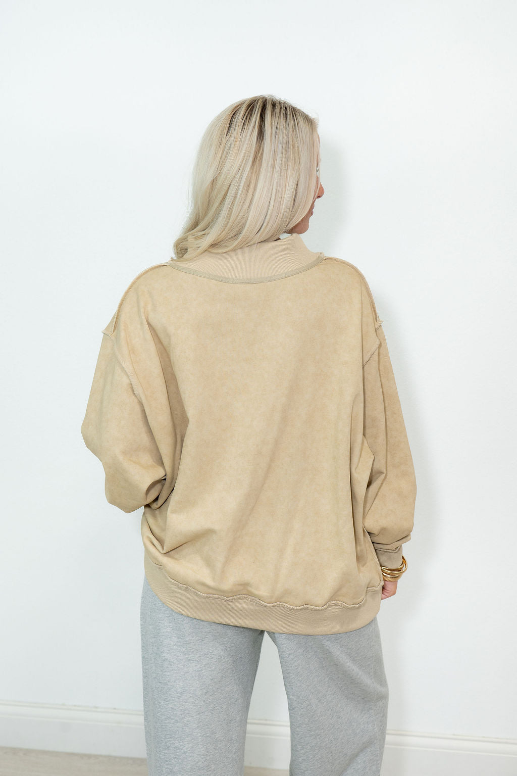 COZY SUNDAY MOCKNECK*