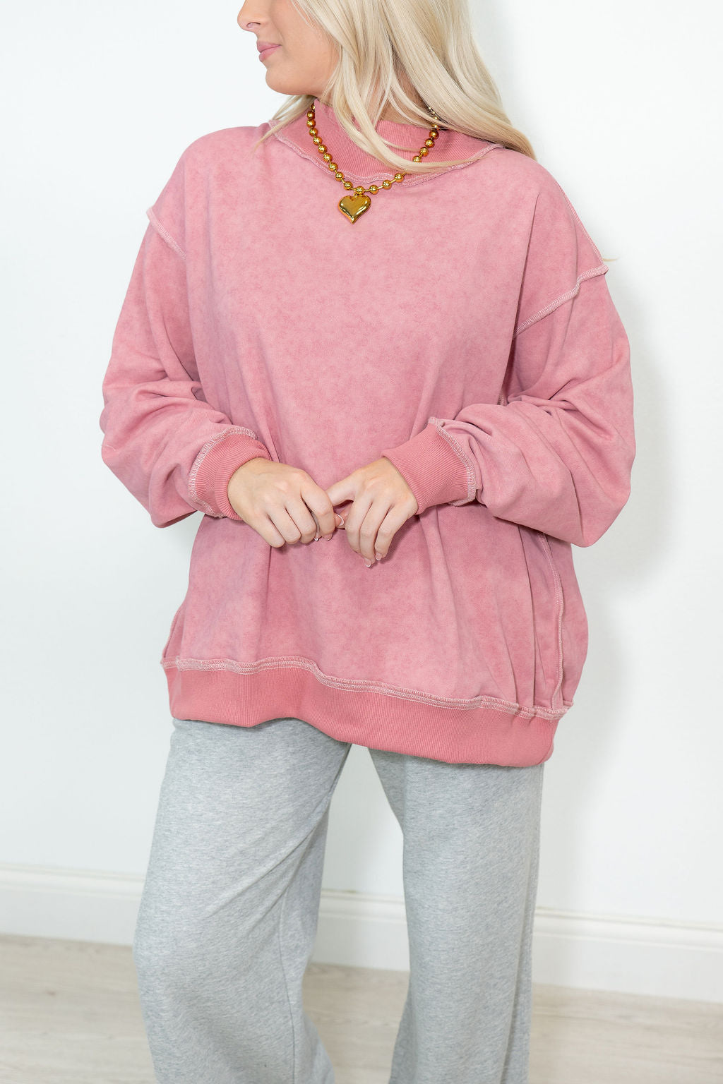 COZY SUNDAY MOCKNECK*