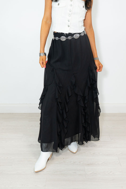 WILD WEST MAXI SKIRT