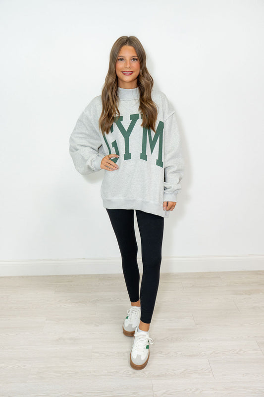 GYM GIRL MOCKNECK*