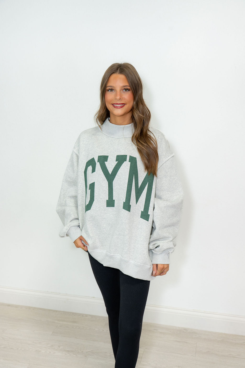 GYM GIRL MOCKNECK*