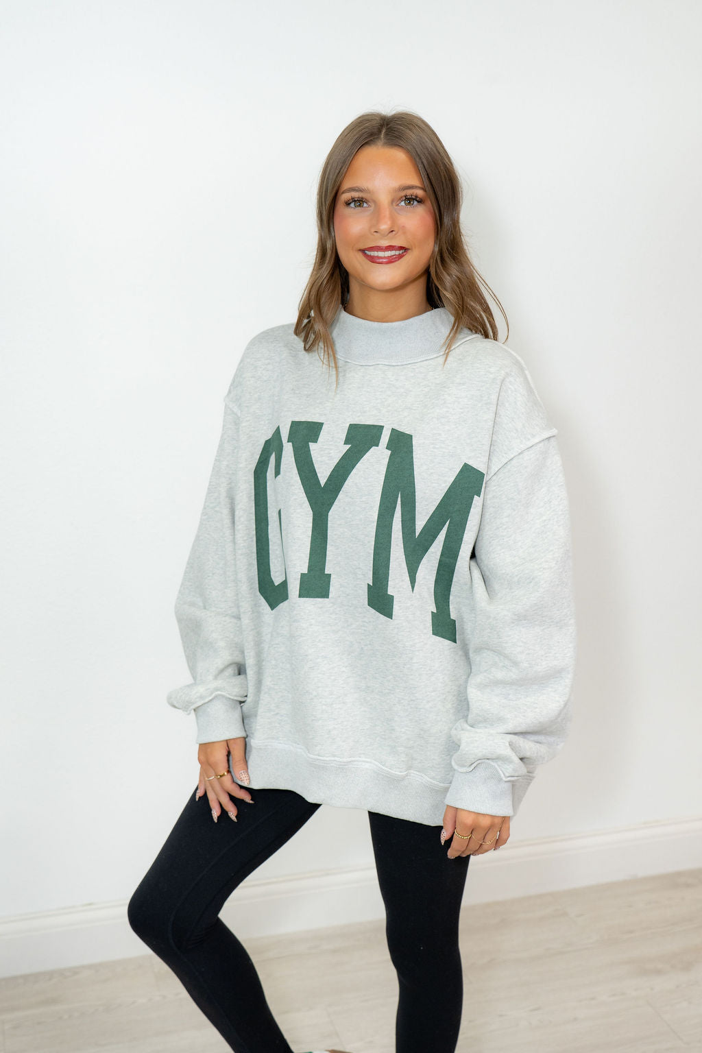 GYM GIRL MOCKNECK*